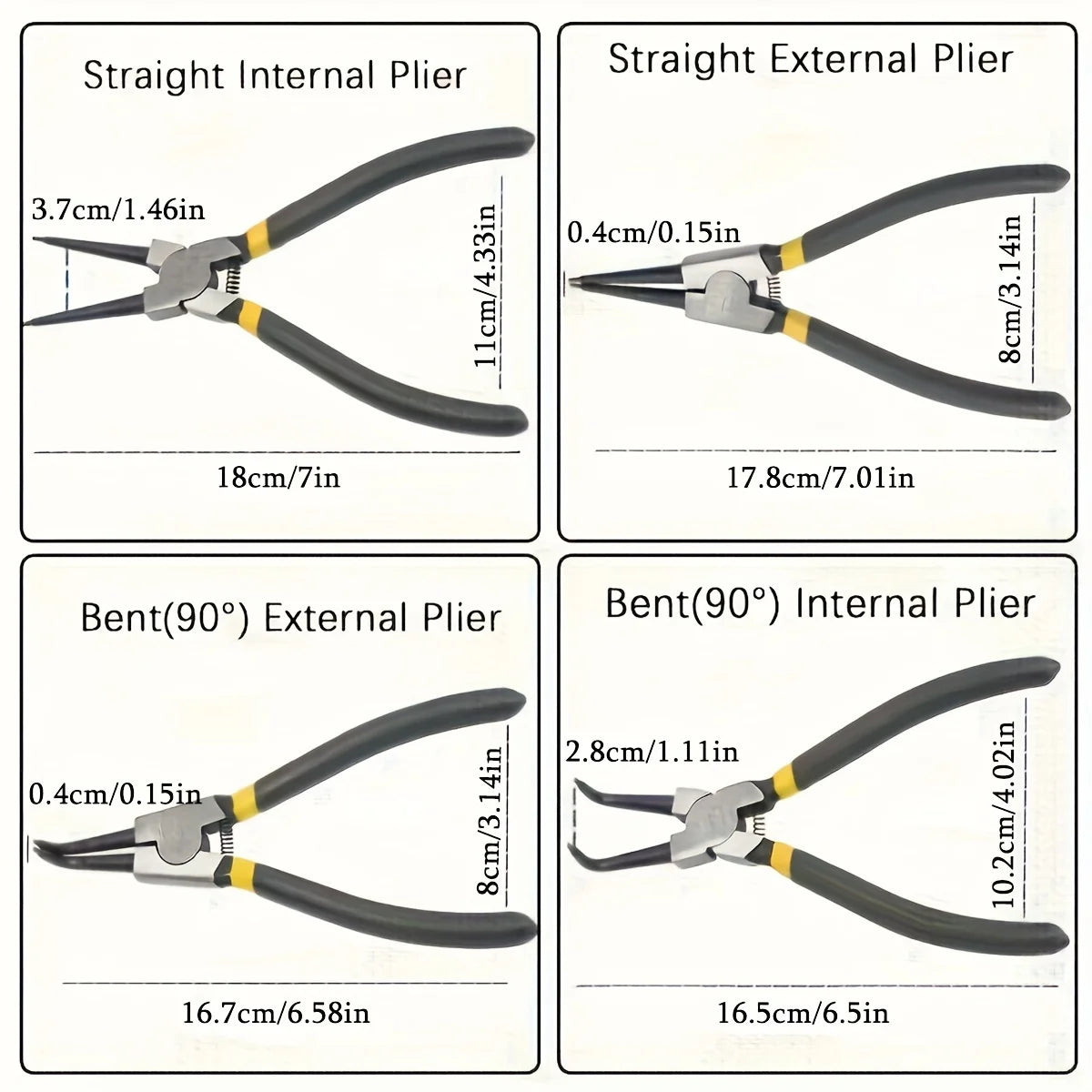 Circlip Pliers Set - Jaw Close-Up | Wrench Haus