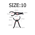 Adjustable Oil Filter Wrench - In Use on Filter | Wrench Haus