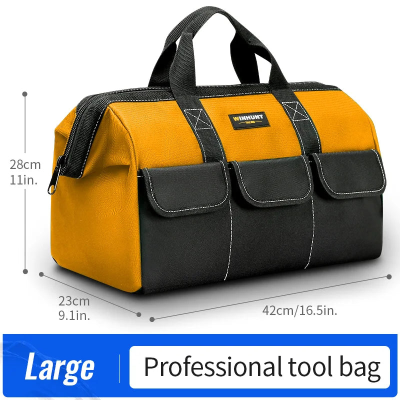 Heavy-Duty Wide-Mouth Tool Bag - view 7 | Wrench Haus