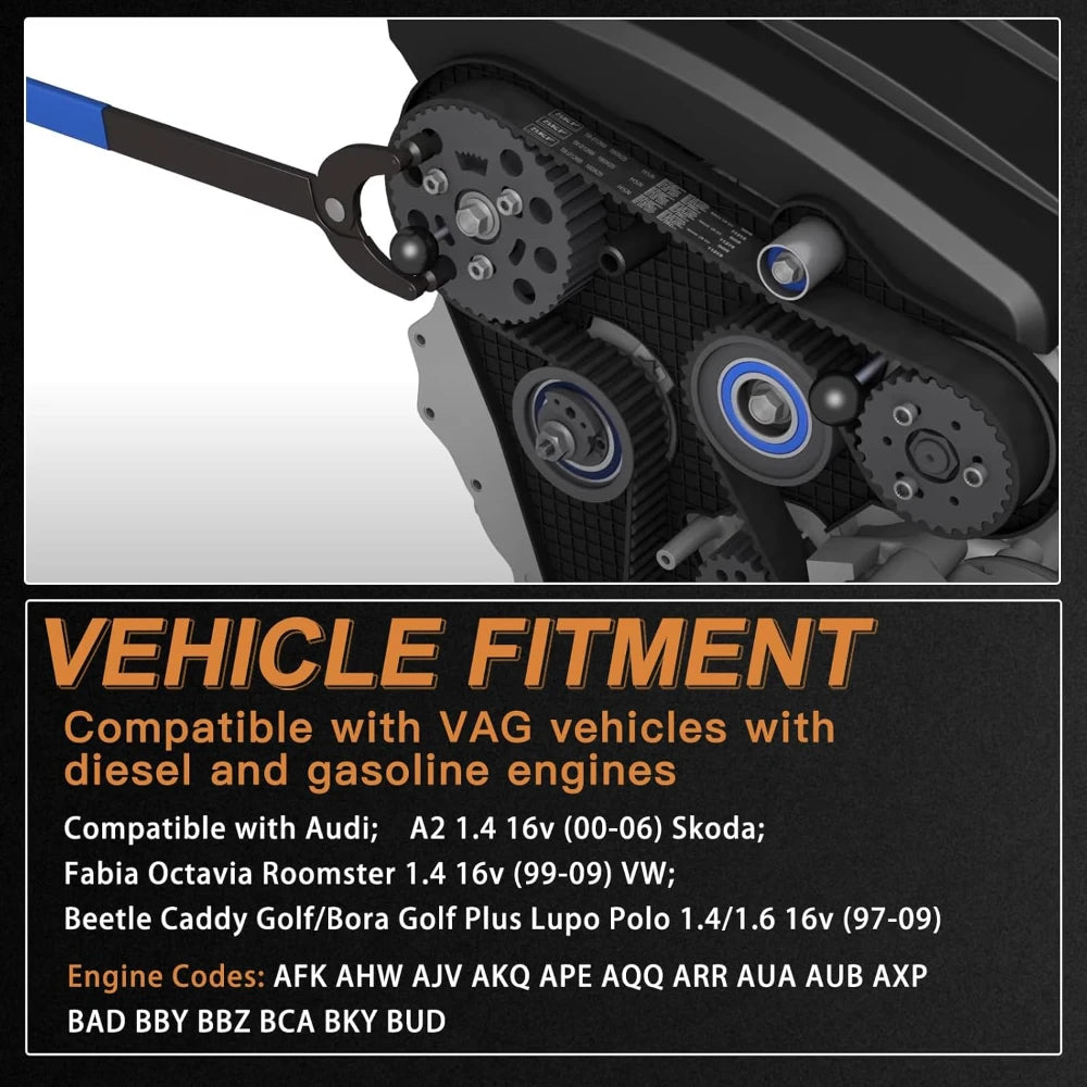 Timing Pulley Tool - T10172 Equivalent VW Audi Kit | Wrench Haus