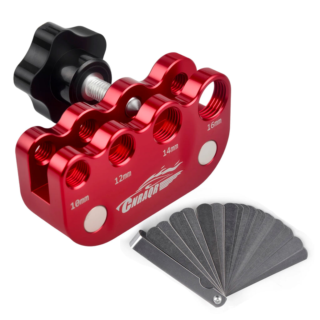 Spark plug gap tool full set with case