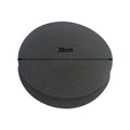 Oil Drain Splash Pad - Single black rubber round pad with 38mm diameter dimension marking | Wrench Haus