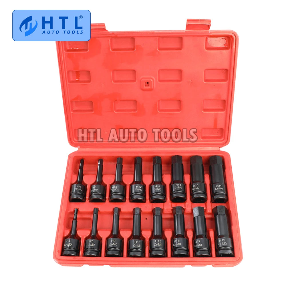 16-Piece Impact Hex Bit Socket Set H5-H21 - Full Set Overview | Wrench Haus