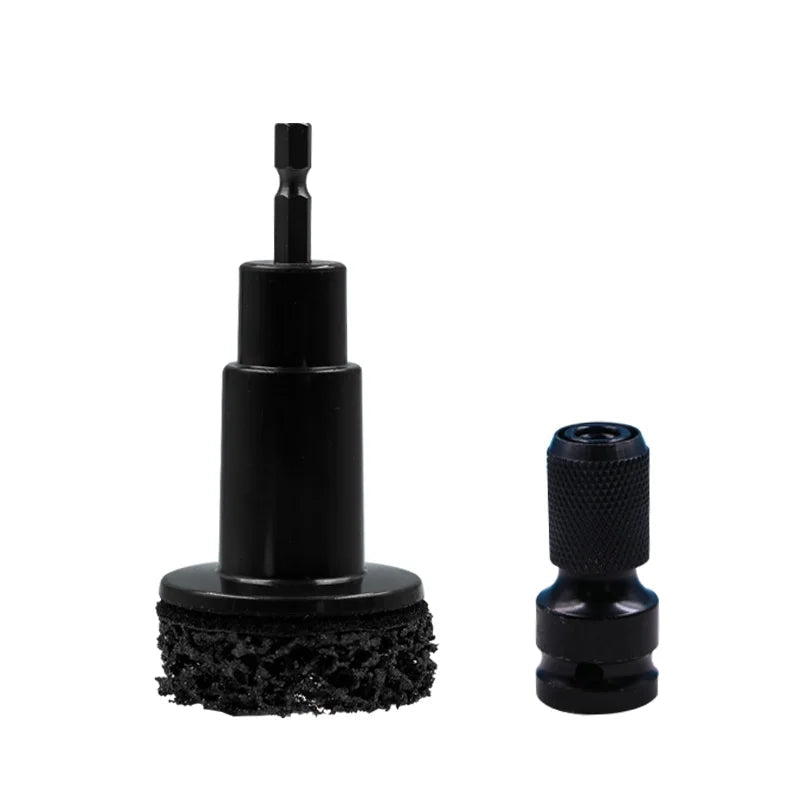 Wheel Hub Rust Removal Cup Brush - Long Drill Adapter Hex Shank for Brake Disc Cleaning | Wrench Haus