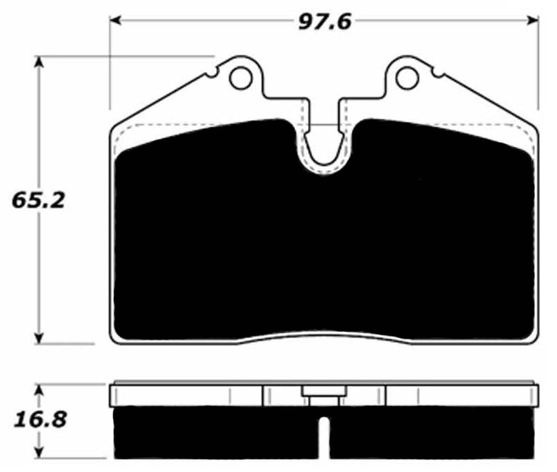 PMB-C Ceramic Pads for Porsche 911 C2 Front and Rear Calipers (1990-94)
