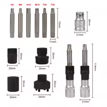 13-teiliges Universal-Generatorfreilauf-Riemenscheiben-Ausbau- & Riemenschlüssel-Set
