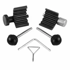 6-Piece Timing Belt Tensioner & Camshaft Tool Kit - Complete 6-piece kit including locking pins, tensioner tools and alignment bar | Wrench Haus